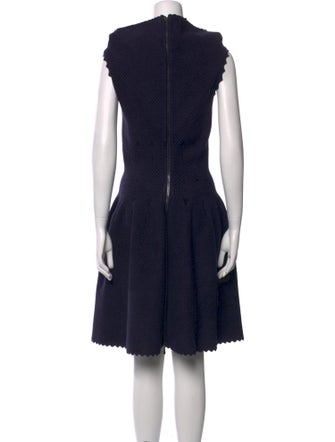 Alaïa Virgin Wool Knee-Length Dress