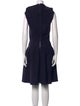 Alaïa Virgin Wool Knee-Length Dress