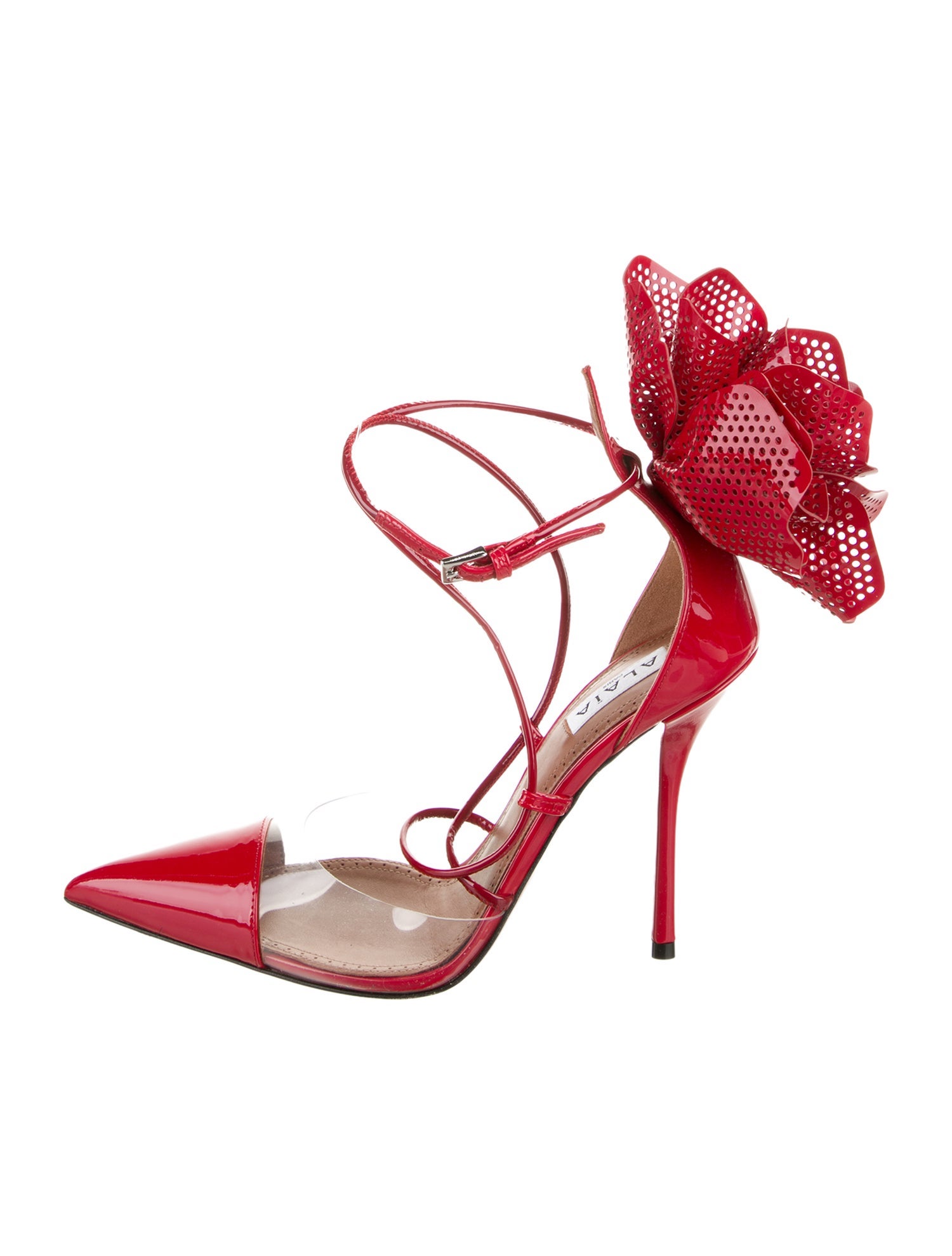 Alaïa Patent Leather D'Orsay Pumps