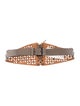 Alaïa Wide Leather Waist Belt