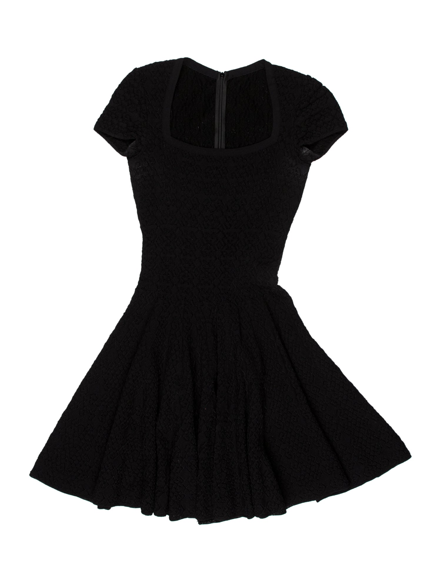 Alaïa Square Neckline Mini Dress