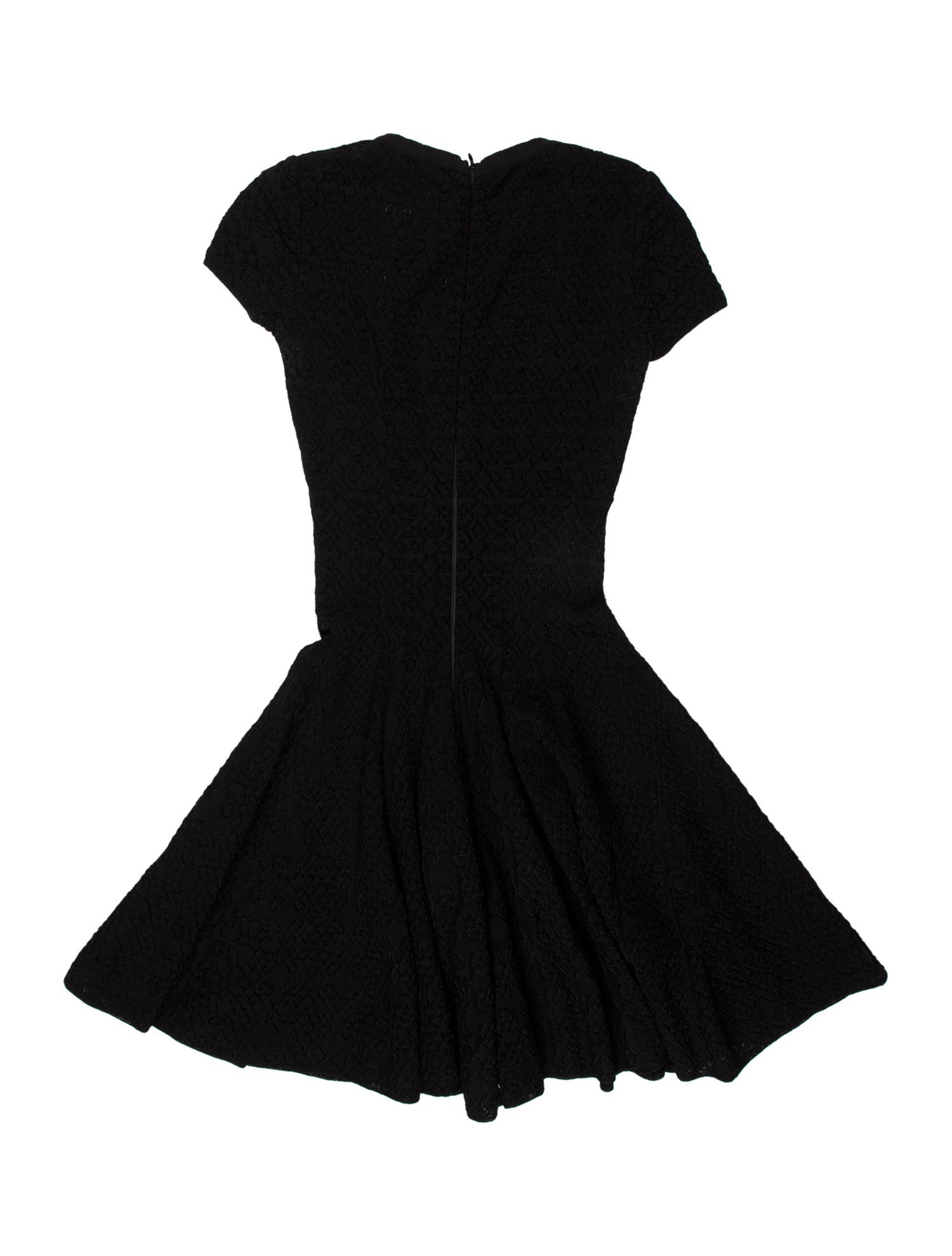 Alaïa Square Neckline Mini Dress