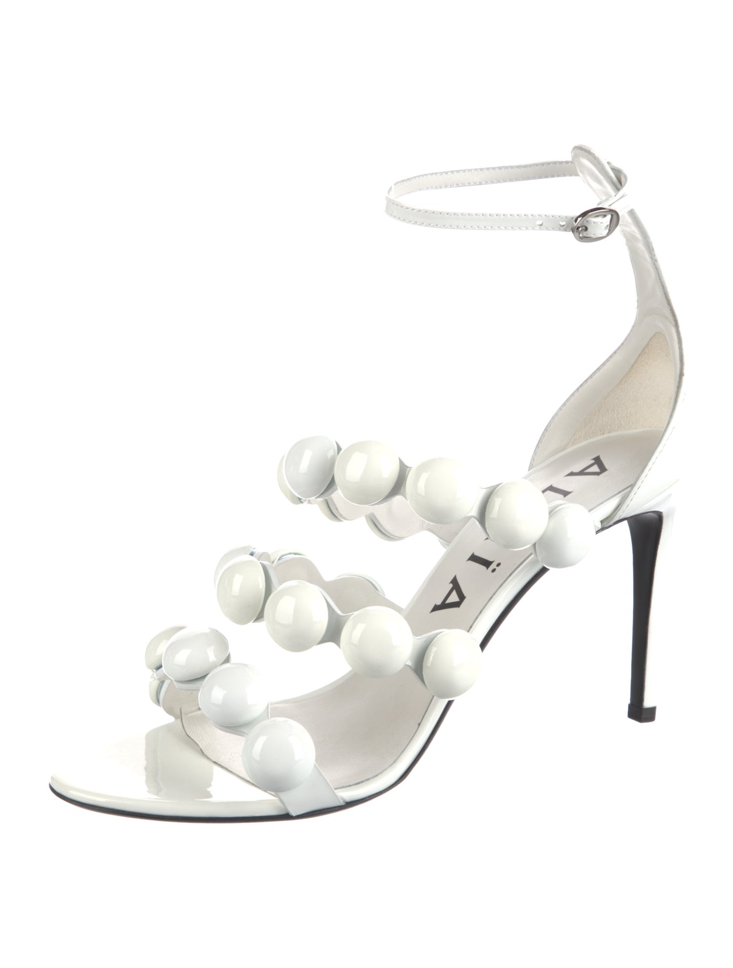 Alaïa Patent Leather Sandals