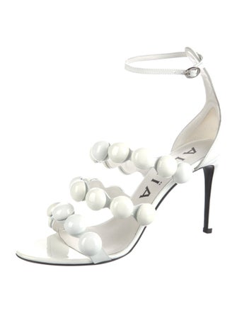 Alaïa Patent Leather Sandals