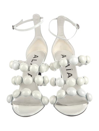 Alaïa Patent Leather Sandals