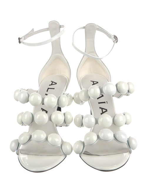 Alaïa Patent Leather Sandals