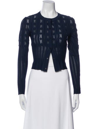 Alaïa Striped Evening Jacket