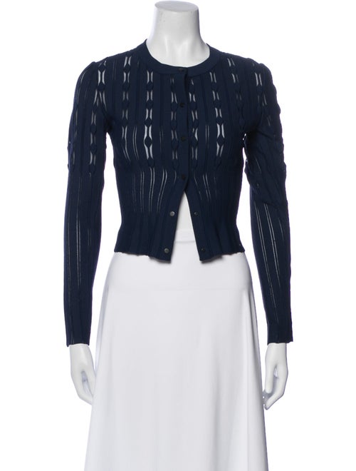 Alaïa Striped Evening Jacket