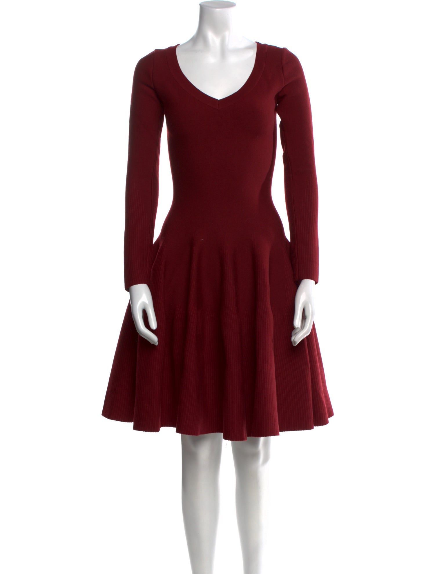 Alaïa Wool Knee-Length Dress