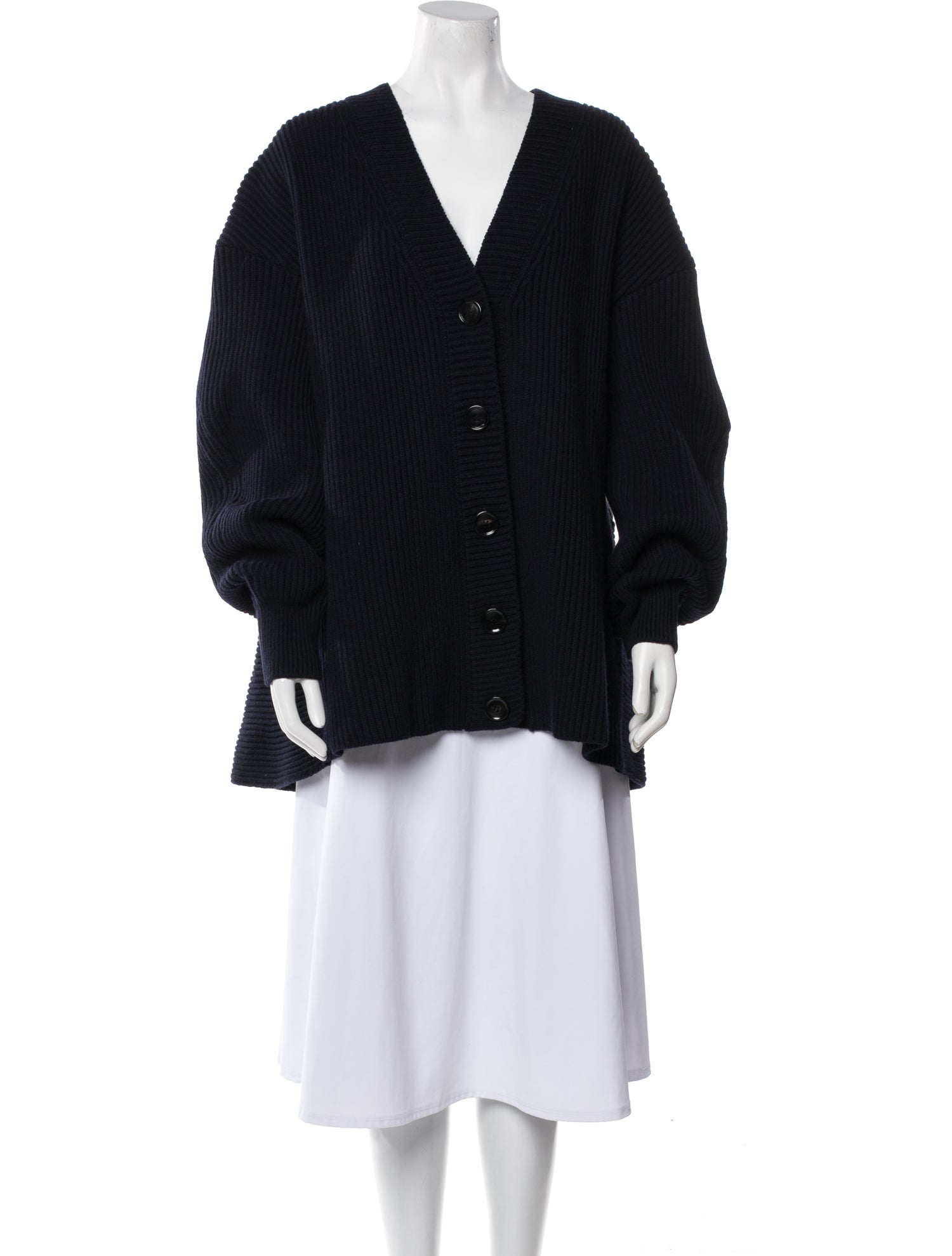 Alaïa Wool V-Neck Sweater