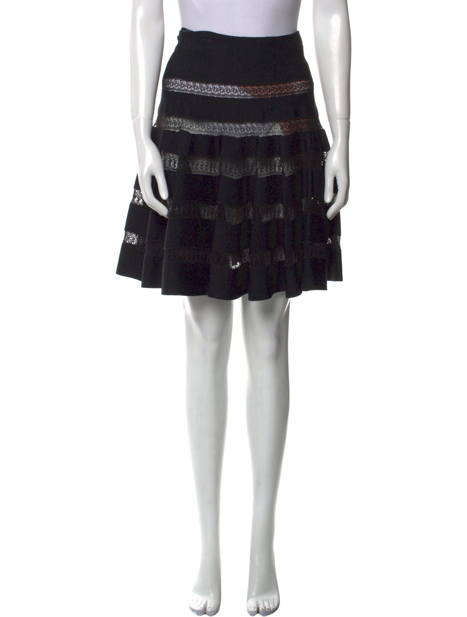 Alaïa Printed Knee-Length Skirt