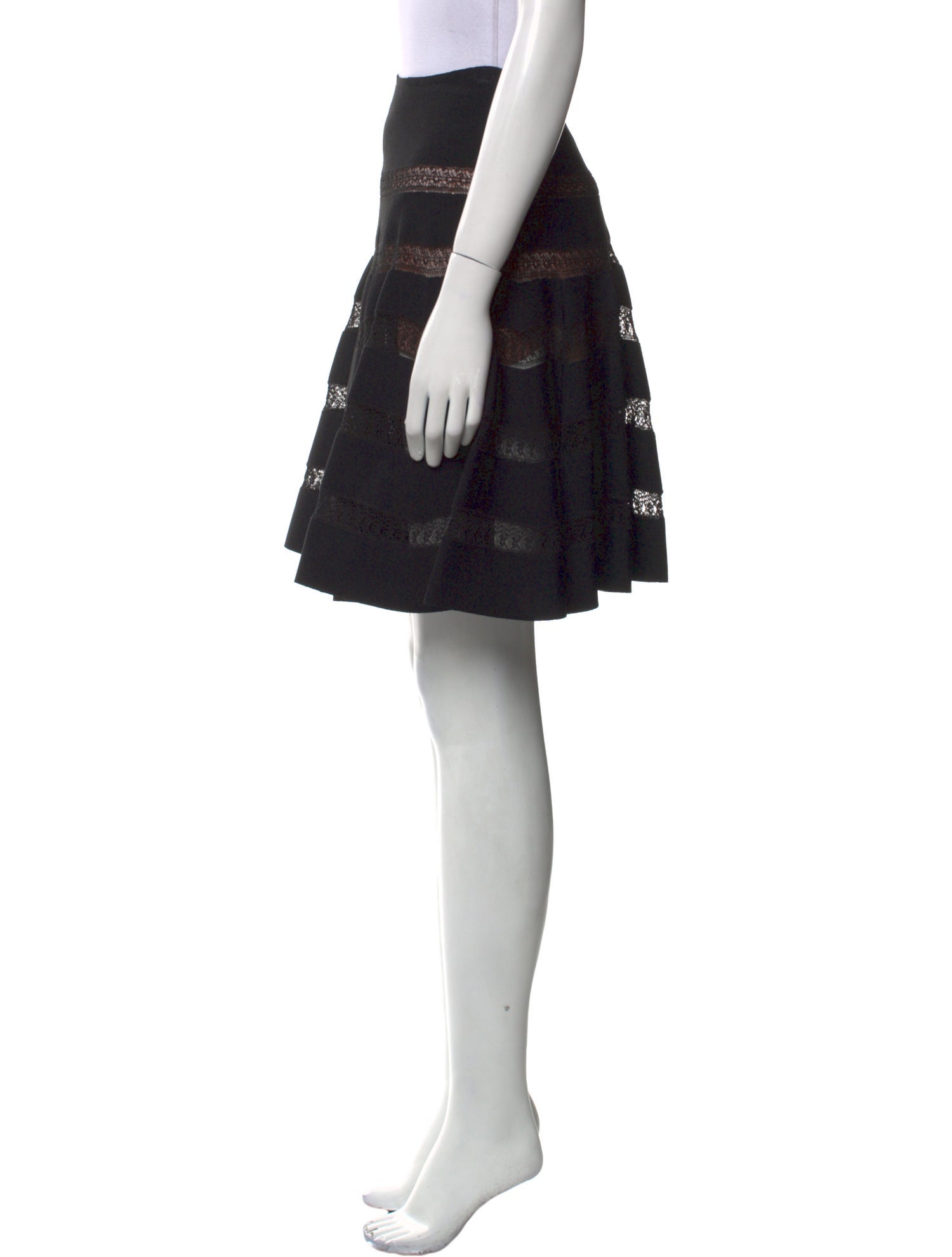 Alaïa Printed Knee-Length Skirt