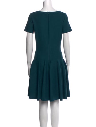 Alaïa Bateau Neckline Knee-Length Dress