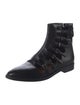 Alaïa Leather Combat Boots