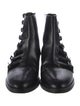Alaïa Leather Combat Boots