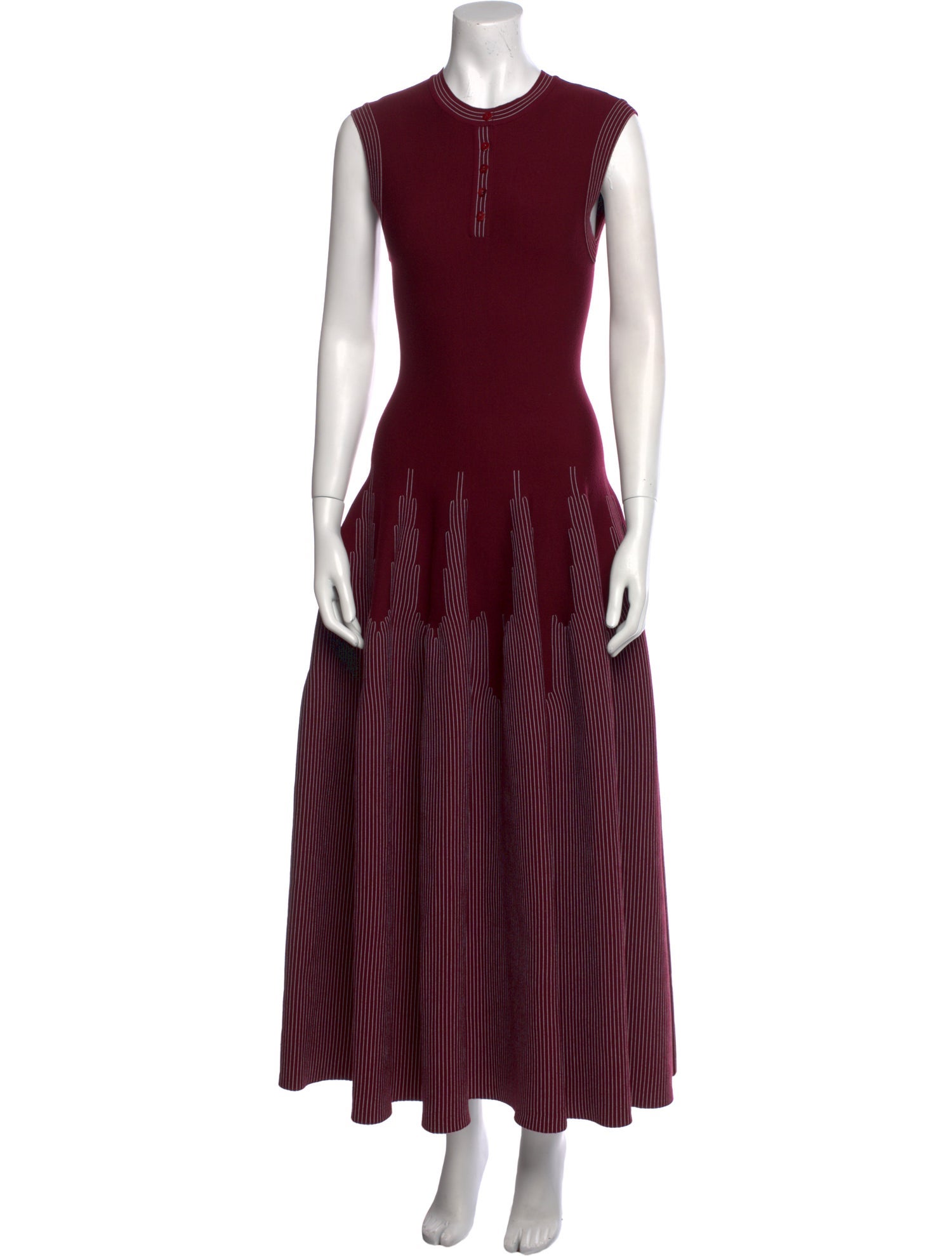 Alaïa Wool Long Dress