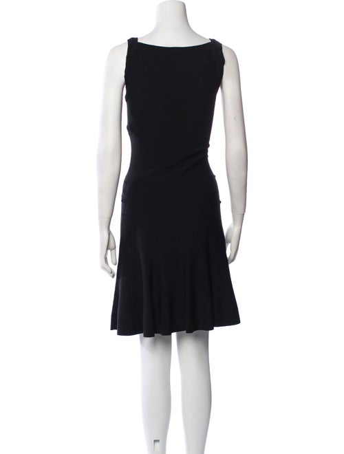 Alaïa V-Neck Mini Dress