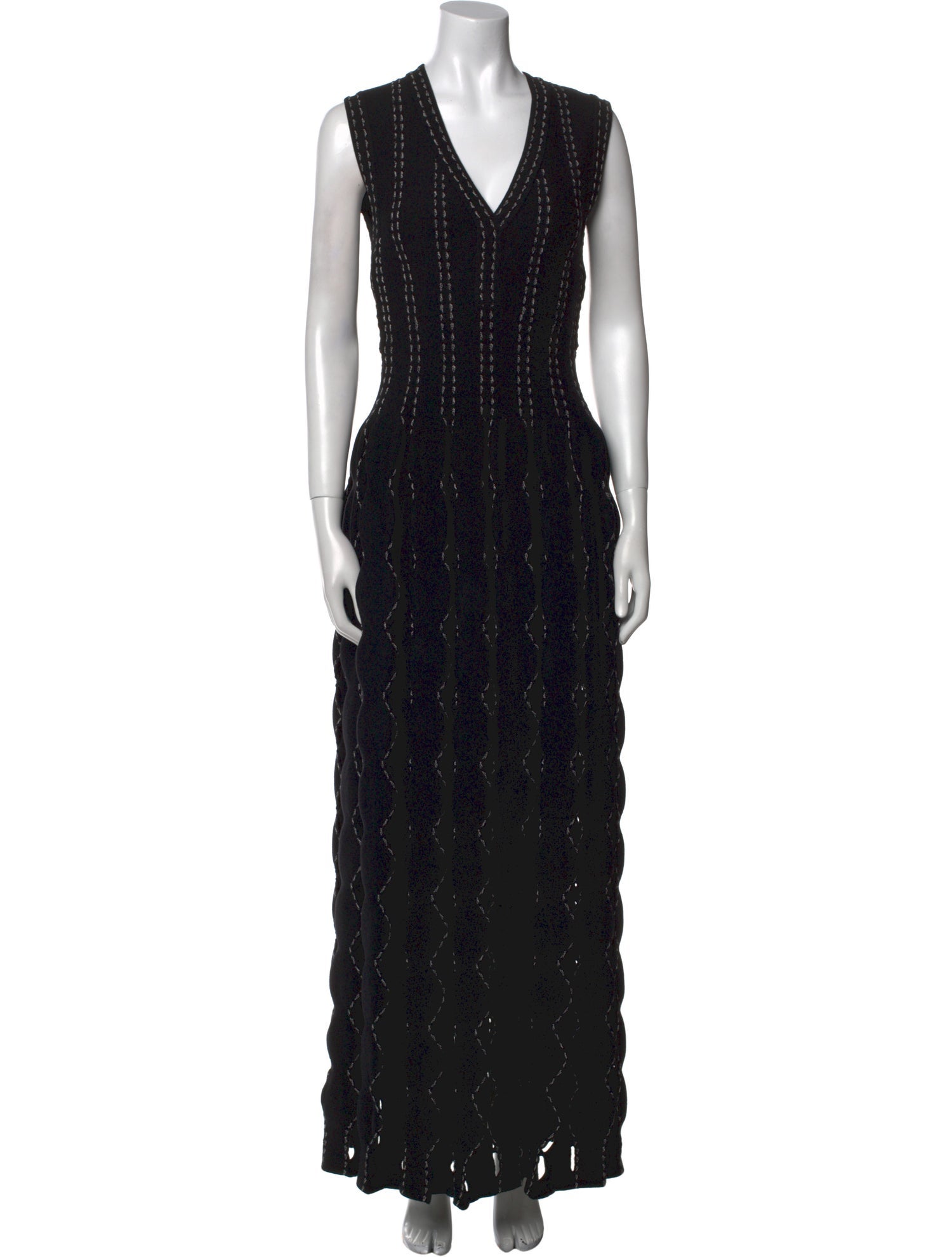Alaïa Wool Long Dress