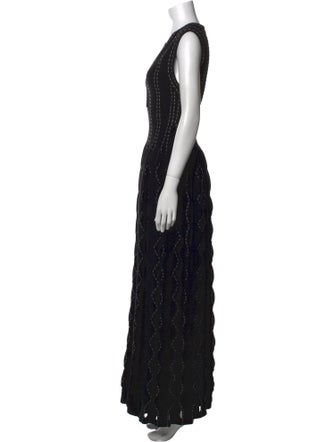 Alaïa Wool Long Dress