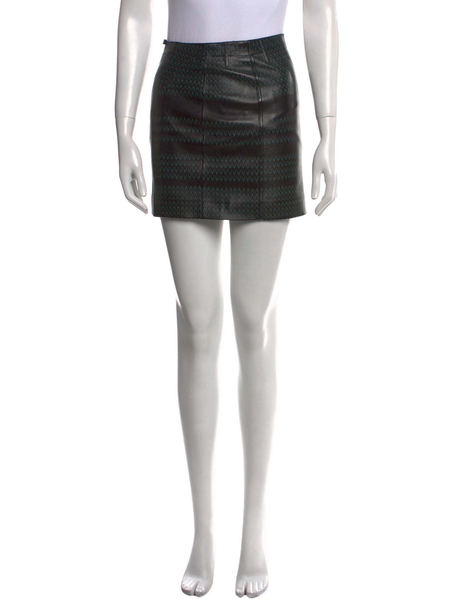 Alaïa Lamb Leather Mini Skirt w/ Tags