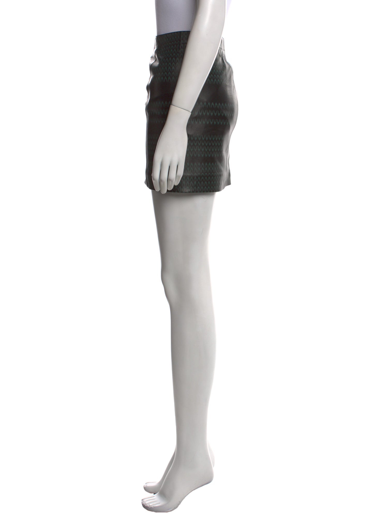 Alaïa Lamb Leather Mini Skirt w/ Tags