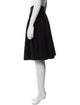 Alaïa Pleated Accents Knee-Length Skirt