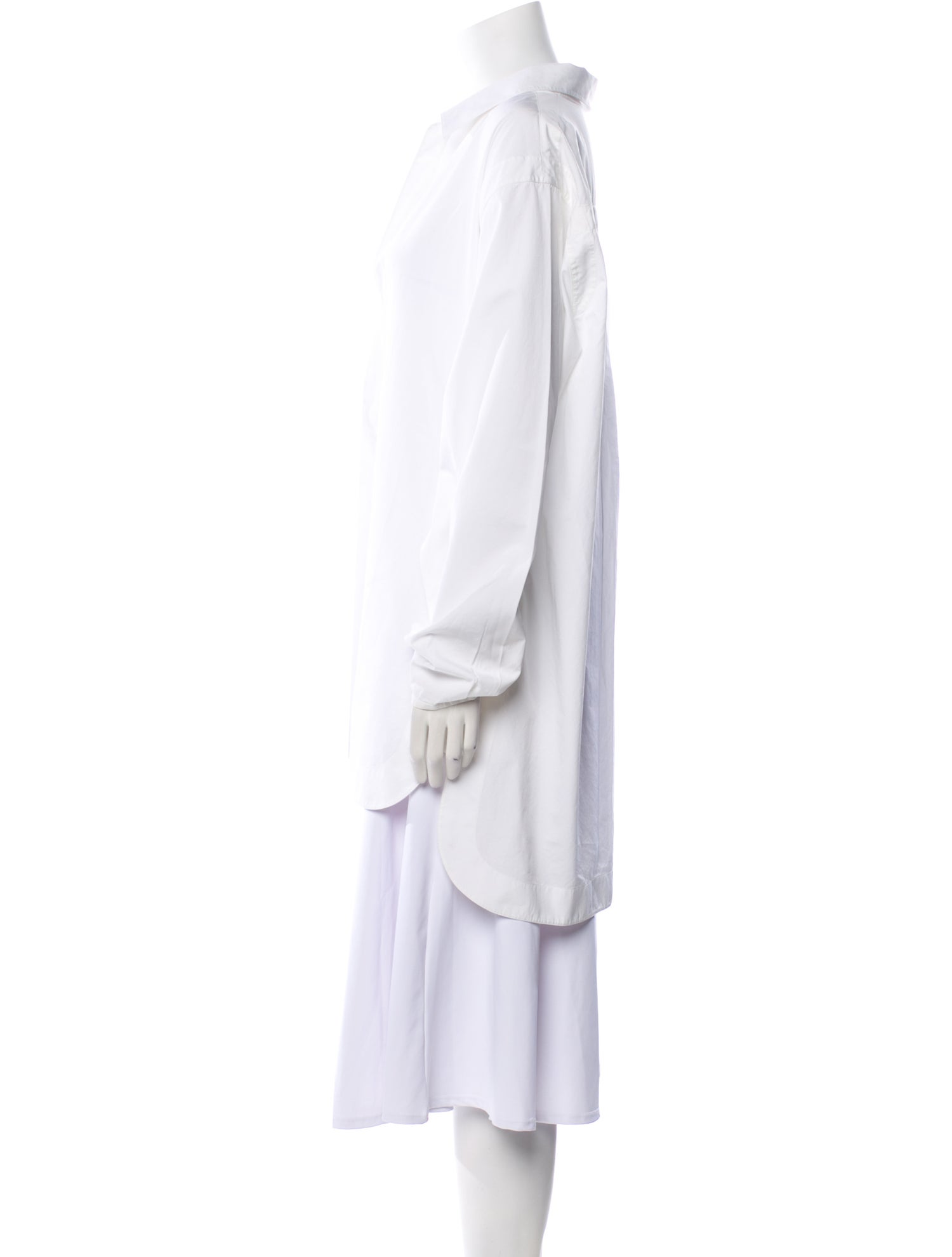 Alaïa V-Neck Long Sleeve Tunic