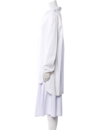 Alaïa V-Neck Long Sleeve Tunic