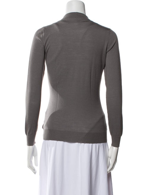 Alaïa Fleece V-Neck Sweater