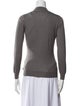 Alaïa Fleece V-Neck Sweater