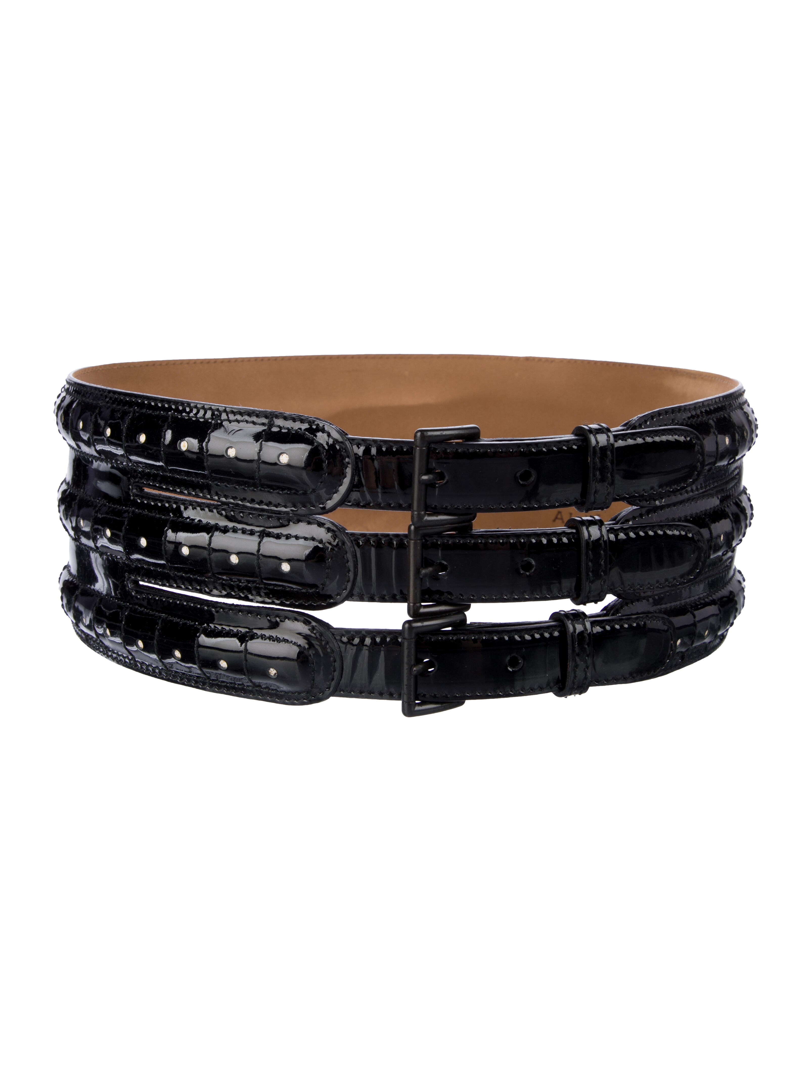 Alaïa Leather Waist Belt
