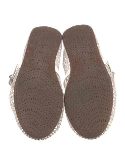 Alaïa Mesh Mary Jane Flats