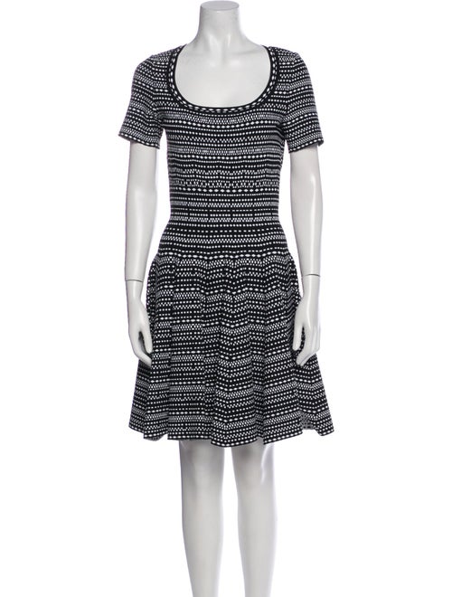 Alaïa Printed Knee-Length Dress