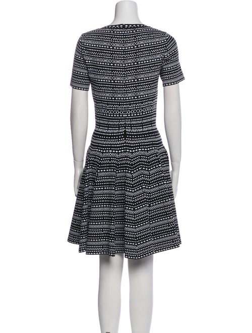 Alaïa Printed Knee-Length Dress