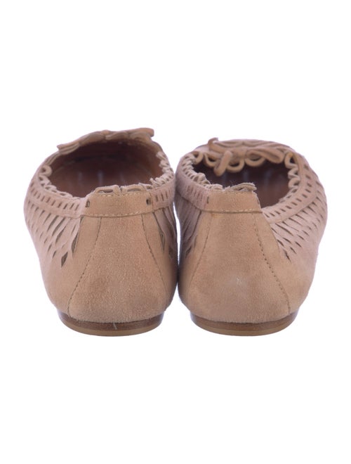 Alaïa Suede Ballet Flats