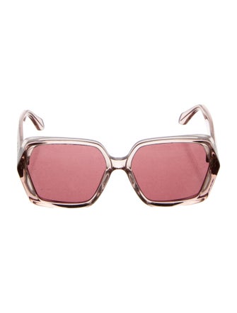 Alaïa Square Tinted Sunglasses