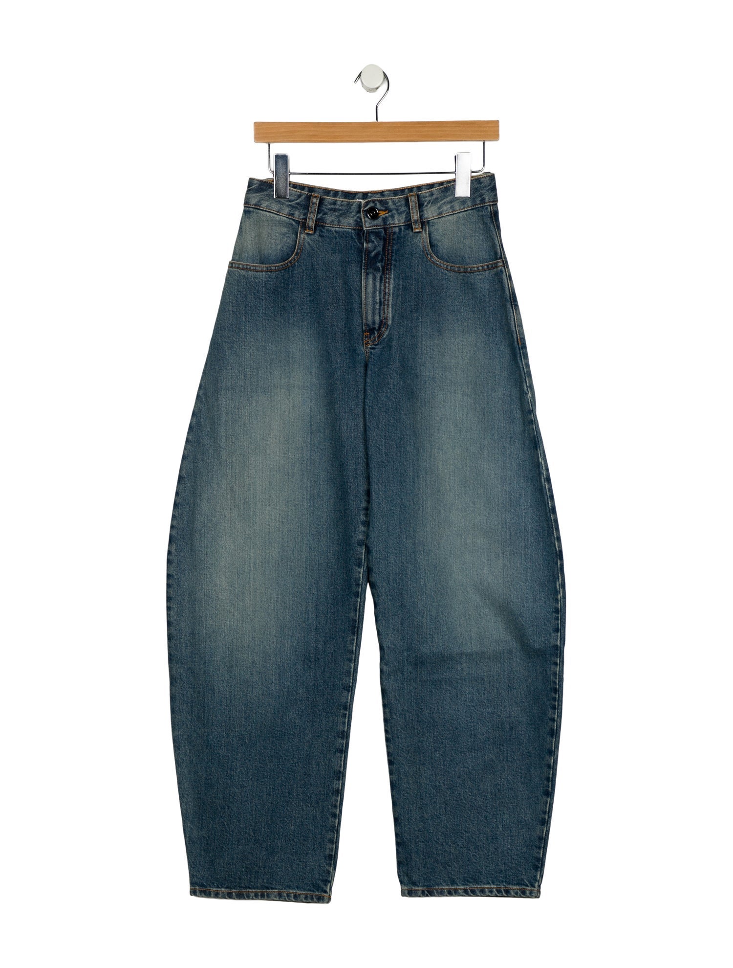 Alaïa High-Rise Straight Leg Jeans w/ Tags