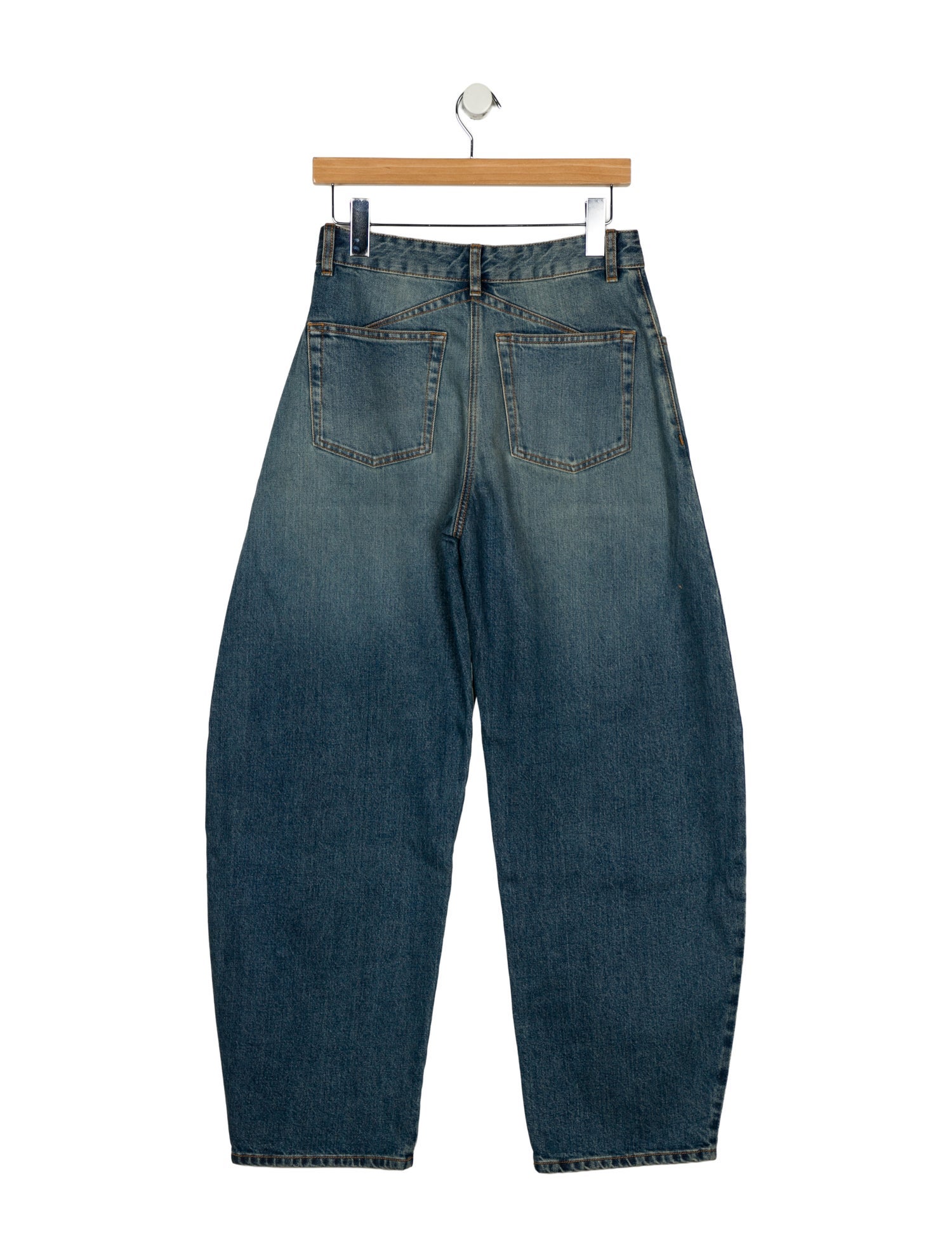 Alaïa High-Rise Straight Leg Jeans w/ Tags