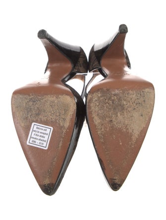 Alaïa Lace Lace Pattern D'Orsay Pumps