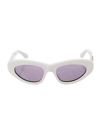 Alaïa Cat-Eye Tinted Sunglasses