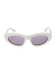 Alaïa Cat-Eye Tinted Sunglasses