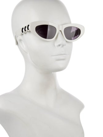 Alaïa Cat-Eye Tinted Sunglasses