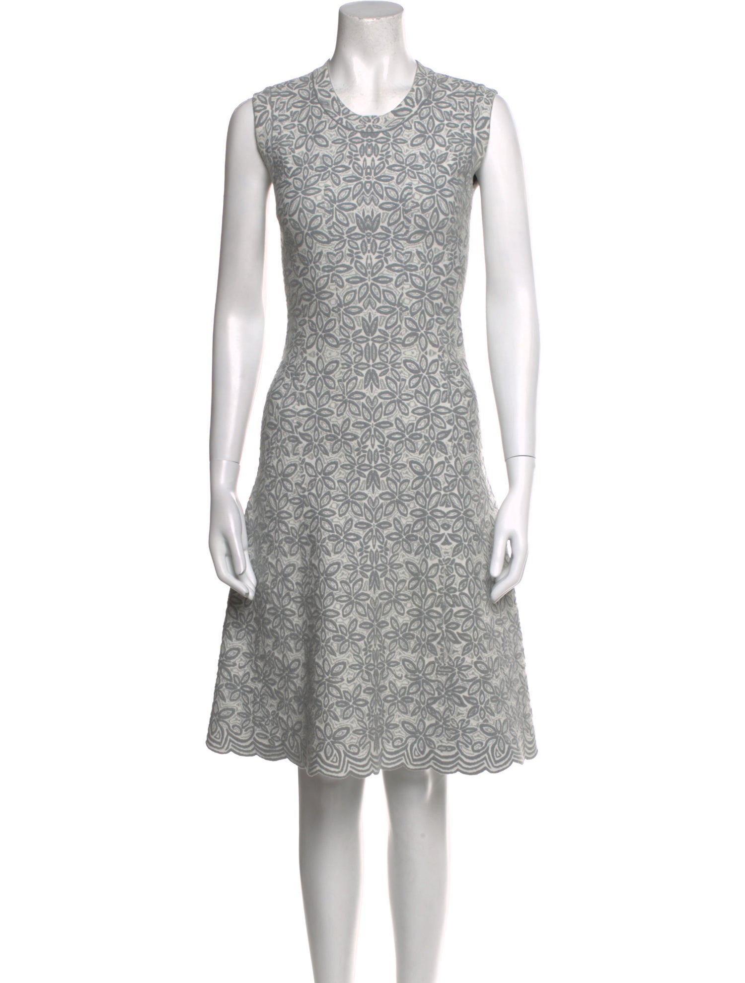 Alaïa Wool Knee-Length Dress