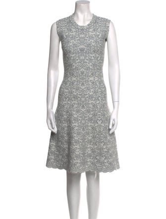 Alaïa Wool Knee-Length Dress