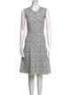 Alaïa Wool Knee-Length Dress