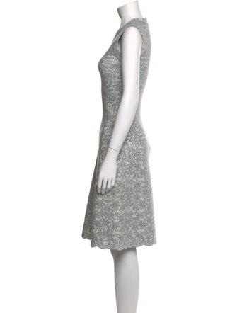 Alaïa Wool Knee-Length Dress