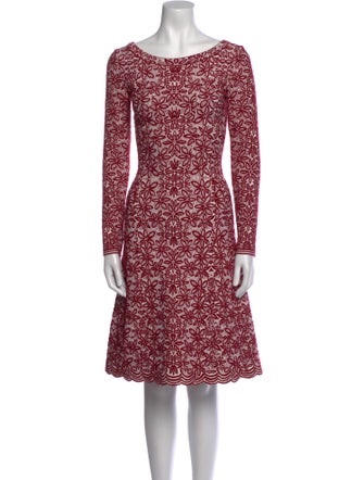 Alaïa Wool Knee-Length Dress