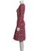 Alaïa Wool Knee-Length Dress