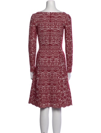 Alaïa Wool Knee-Length Dress