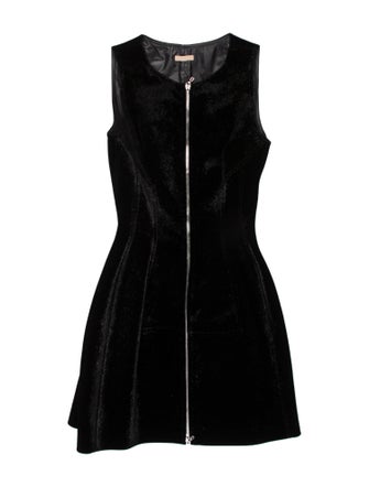 Alaïa Bateau Neckline Mini Dress